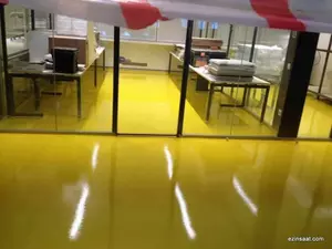 Solventsiz Epoksi Zemin Uygulaması