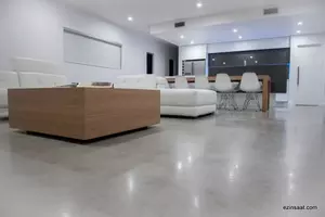Mikrobeton & Mat Beton Görünümlü Zemin